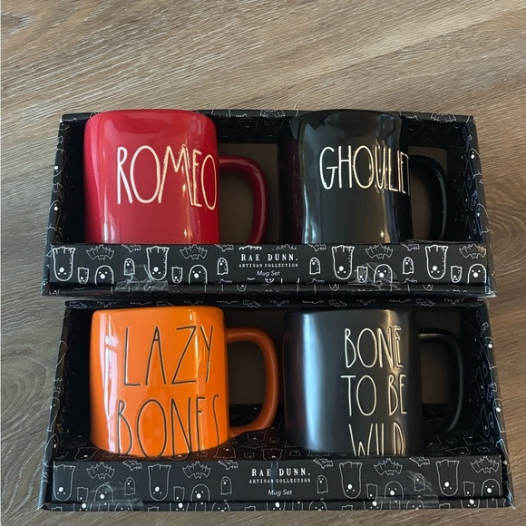 Rae Dunn Other - Rae Dunn Halloween Mug Set